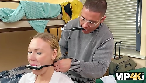 Cute teeny takes a hard dick