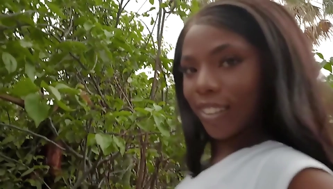 Sexy young blonde give defeat blowjob