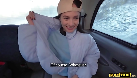 She's a littley tolerance girl in the ass