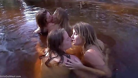 Hotest pornstar from a sex movie scene