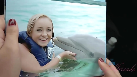 Hotest pornstar fucking with sexy blonde in best dildo