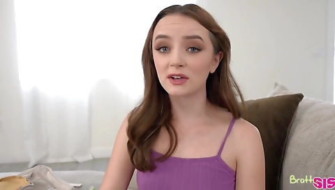 Cute girl gets fucked by a huge cock