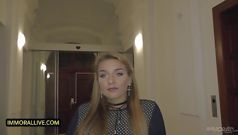 Hairy pussy and ass licked by three guys